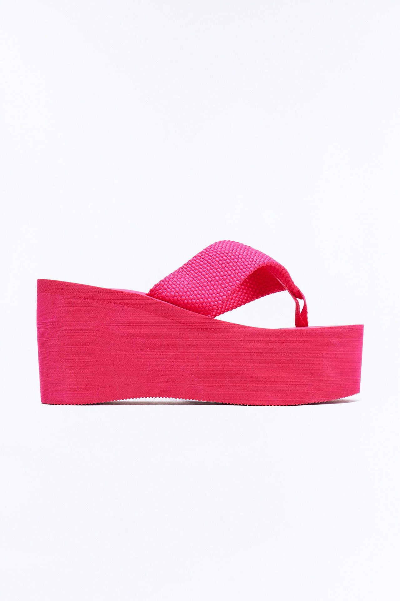 Keep On Wishing Wedges - Hot Pink