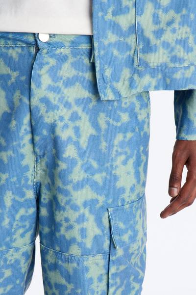 Baggy Terrain Drip Textured Pant - Blue