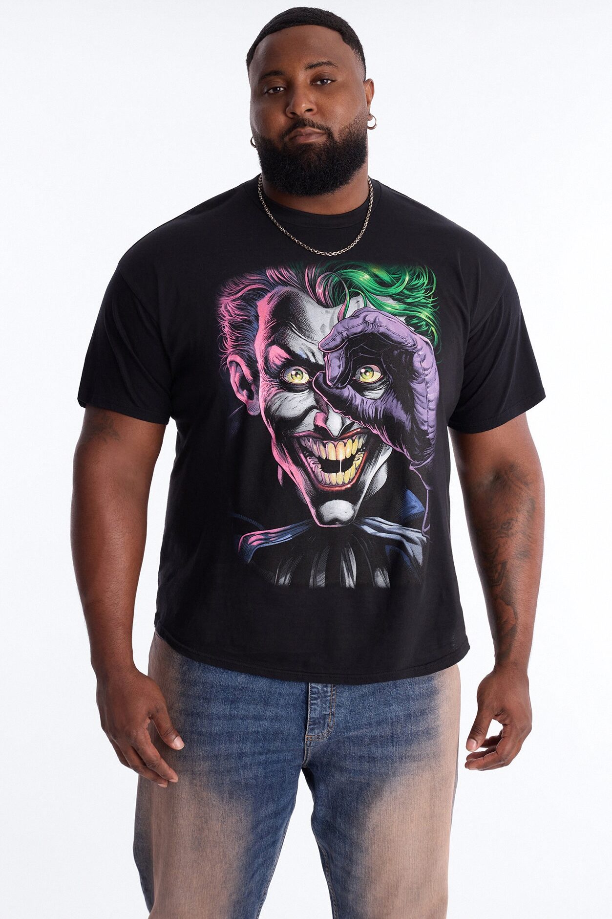The Joker Everything Is Just A Joke Short Sleeve Tee - Black