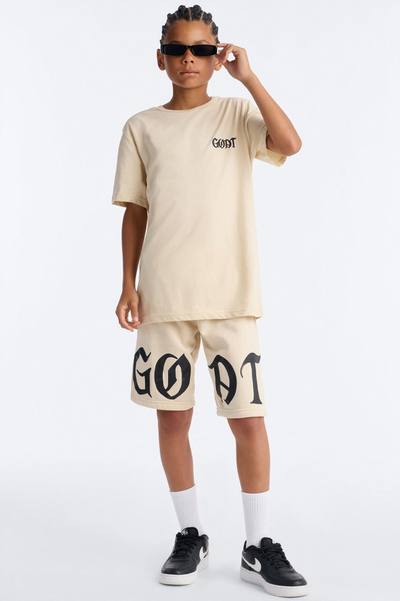 Mini The GOAT Forever Short Set - Cream