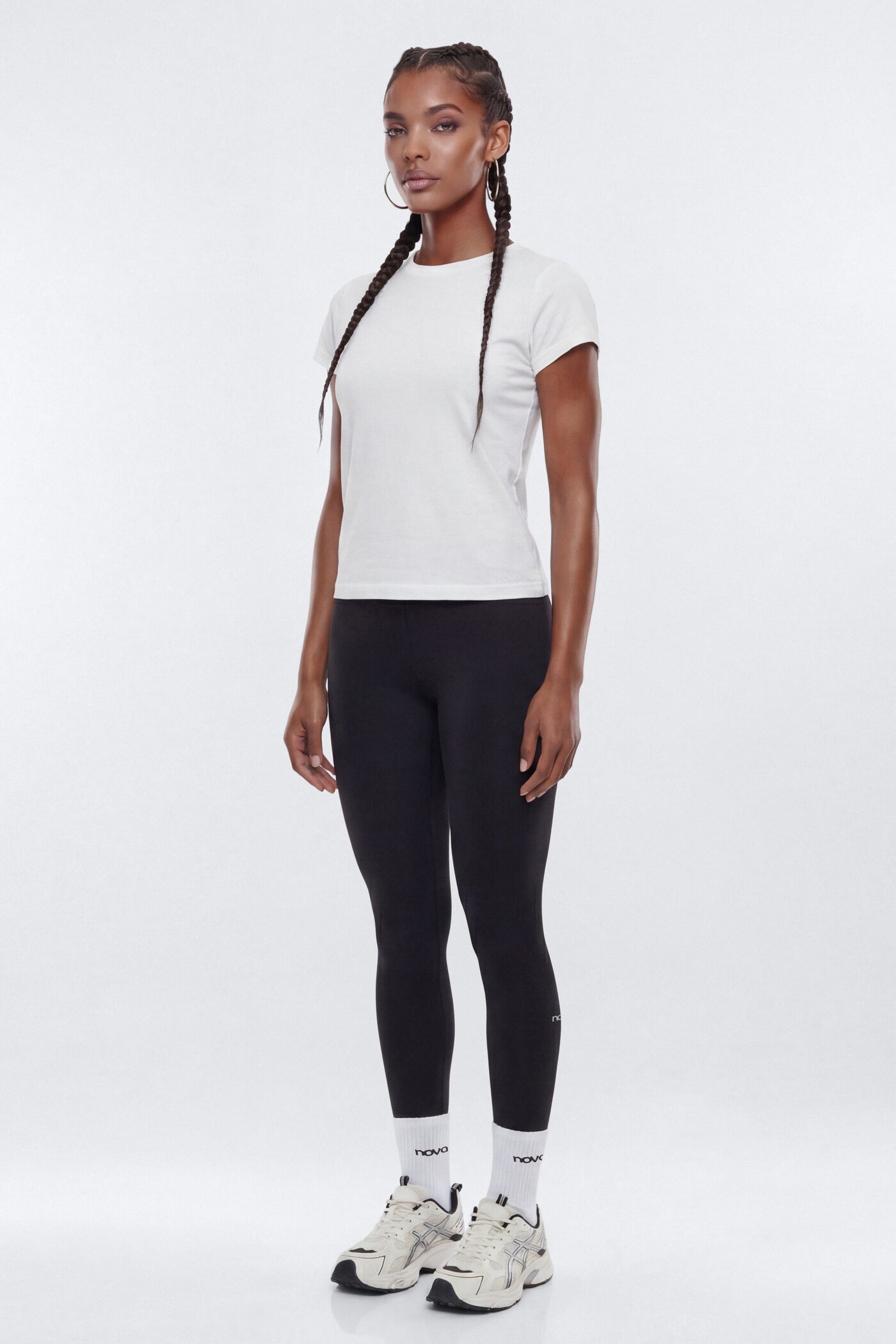Cotton Jersey Short Sleeve T Shirt - Bright White