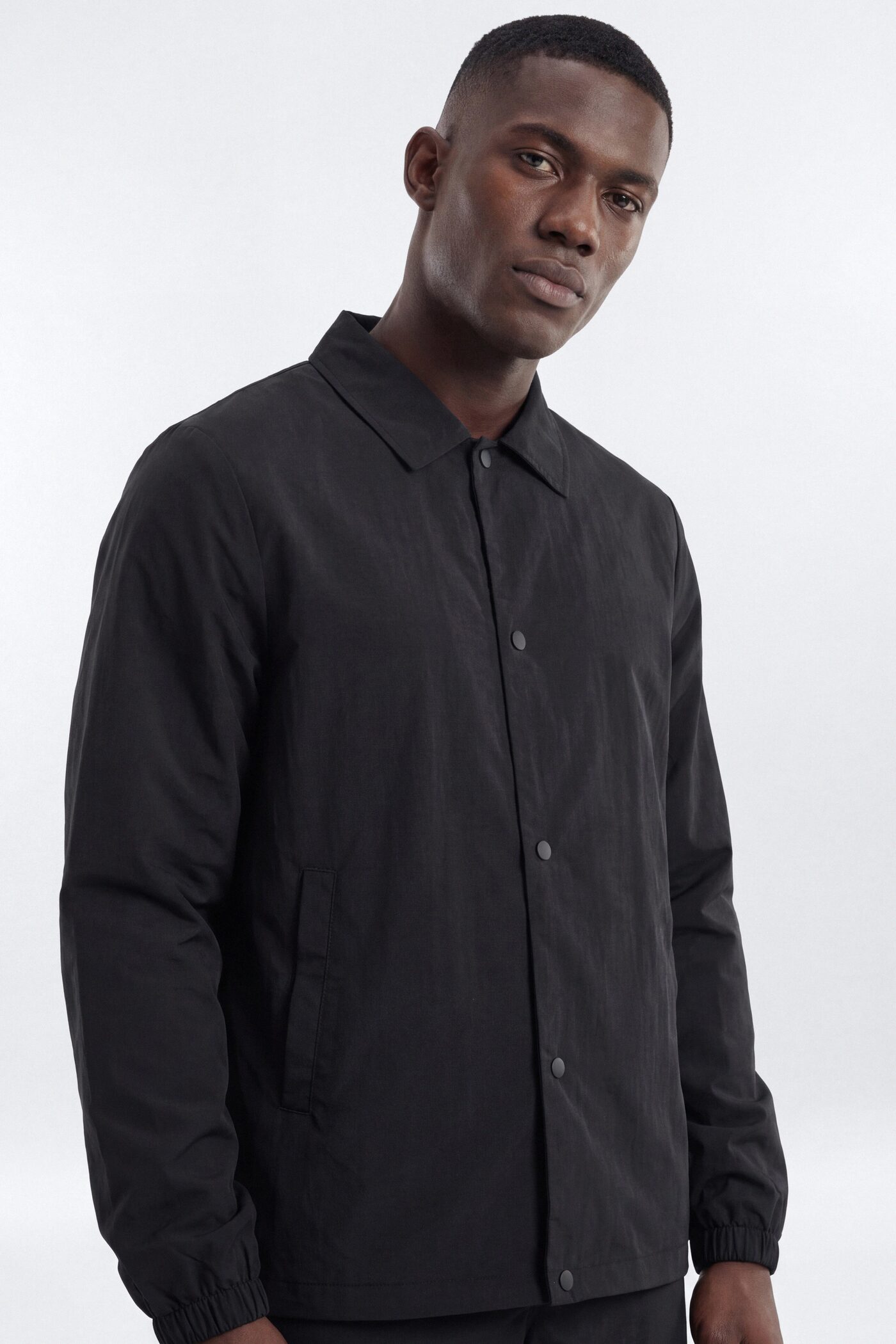 CoreNylon Active Coach's Jacket - Black