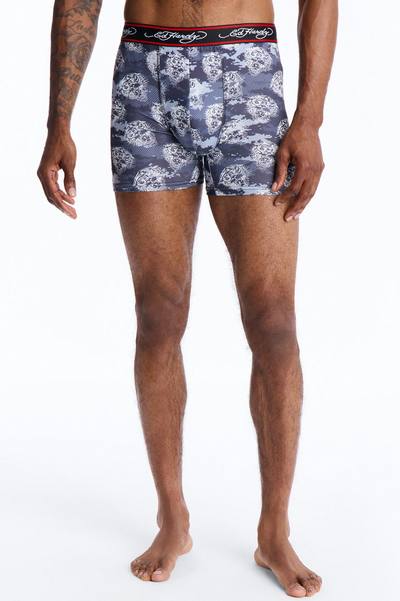 Legacy Flight Ed Hardy 3 Pack Cartoon Boxer Briefs - Multi Color