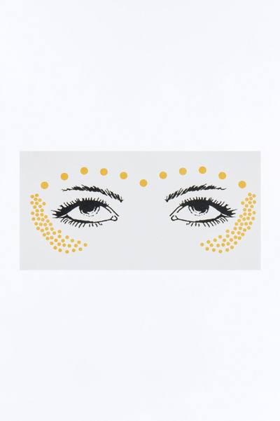 Shining Freckles Face Stickers - Gold