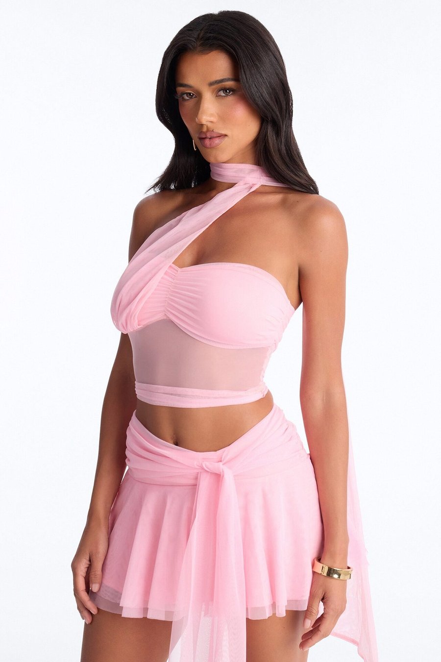 Dreamy Mesh Top - Pink