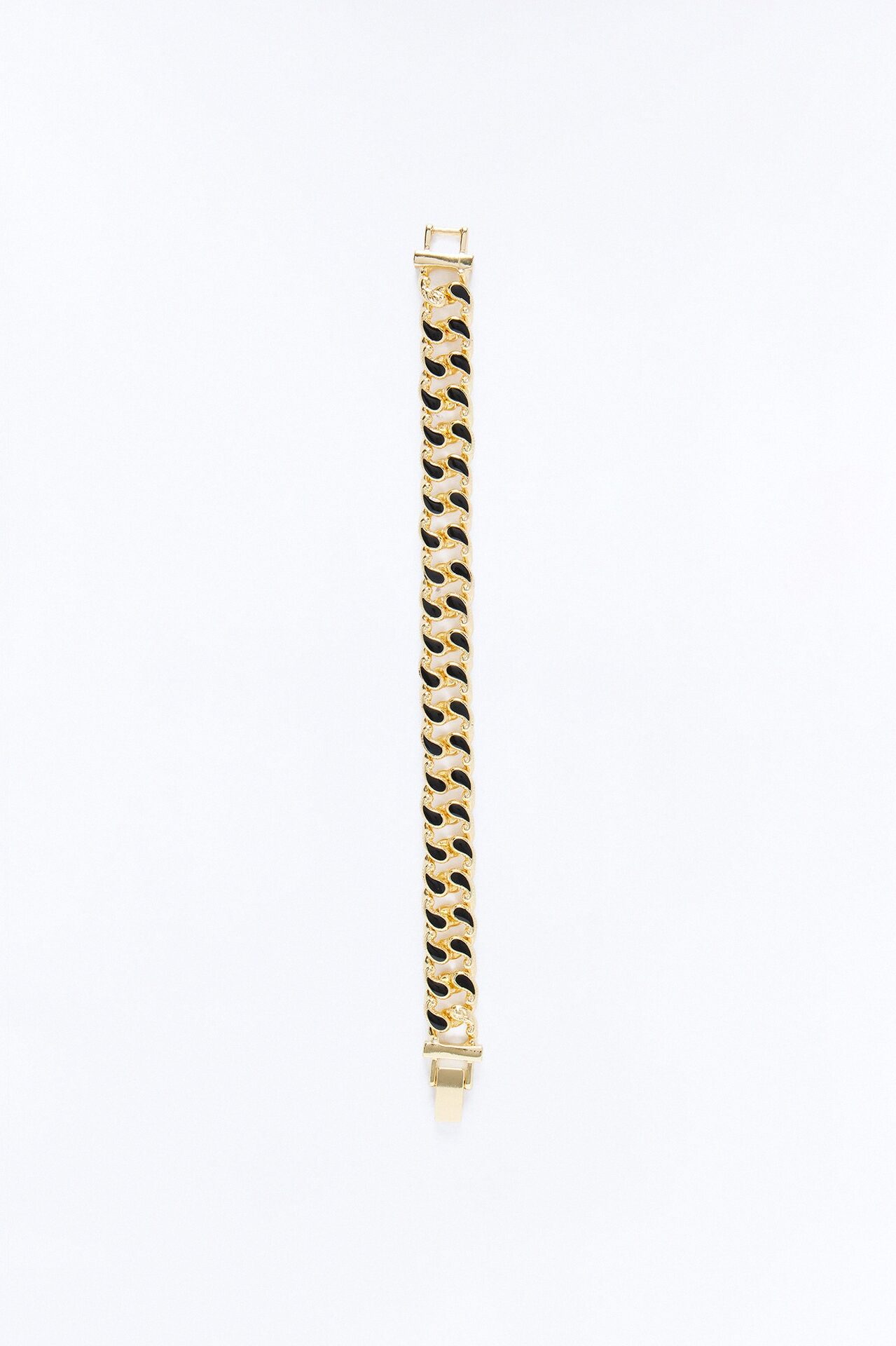 Dark Heat Chain Bracelet - Gold