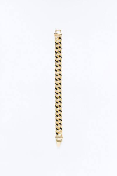 Dark Heat Chain Bracelet - Gold