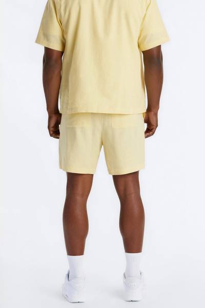 Bahamas Linen Shorts - Yellow