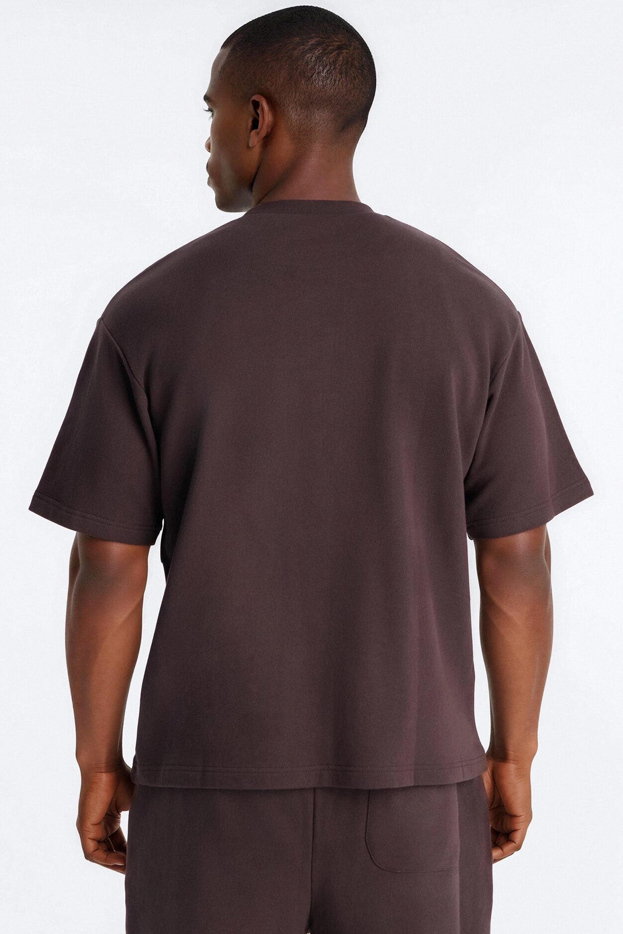 Camo Paneled Fleece Tee - Camouflage