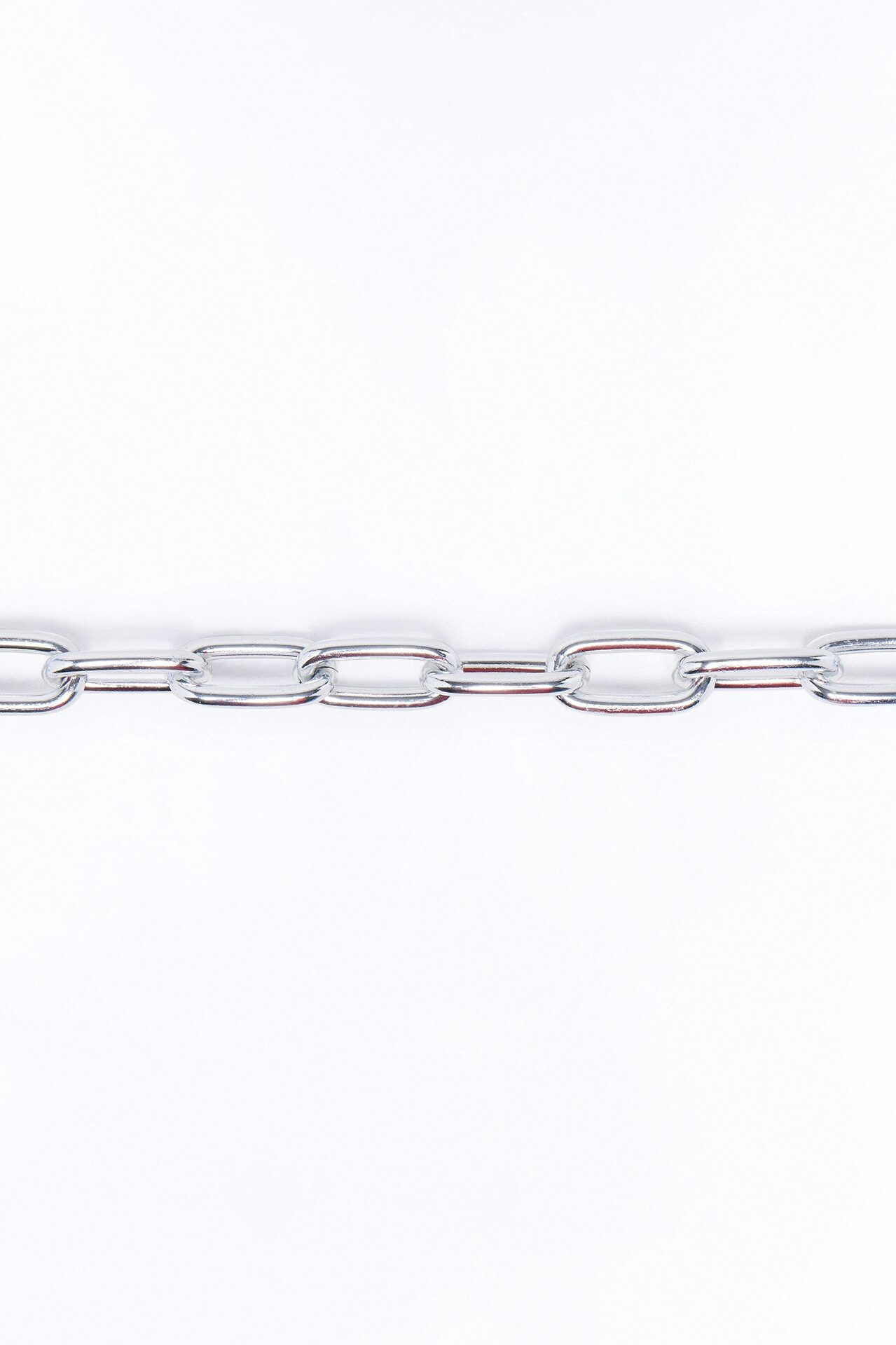 Industrial Urban Chain Belt - Silver