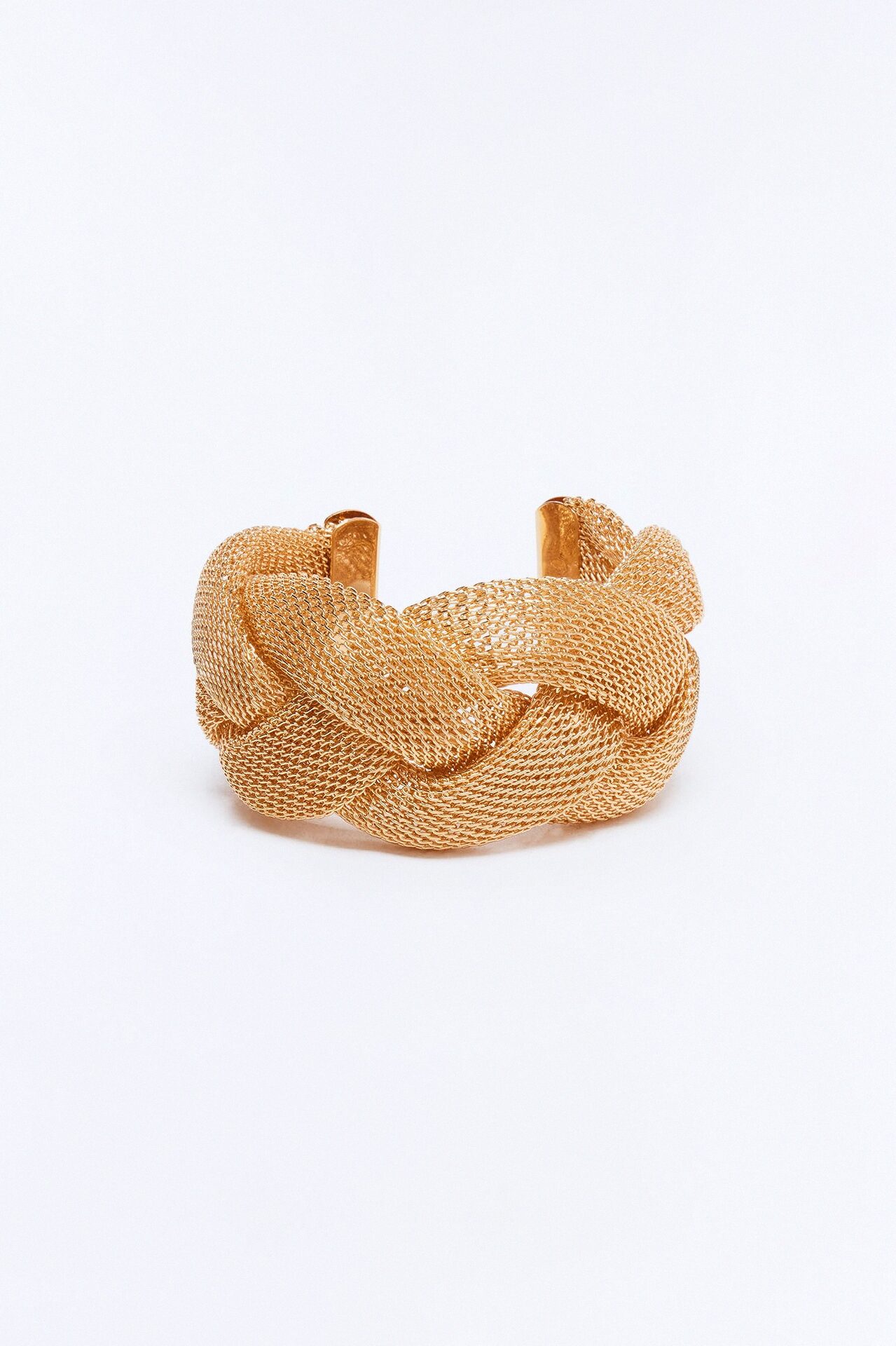 Tangled Up In You Cuff Bracelet - Gold