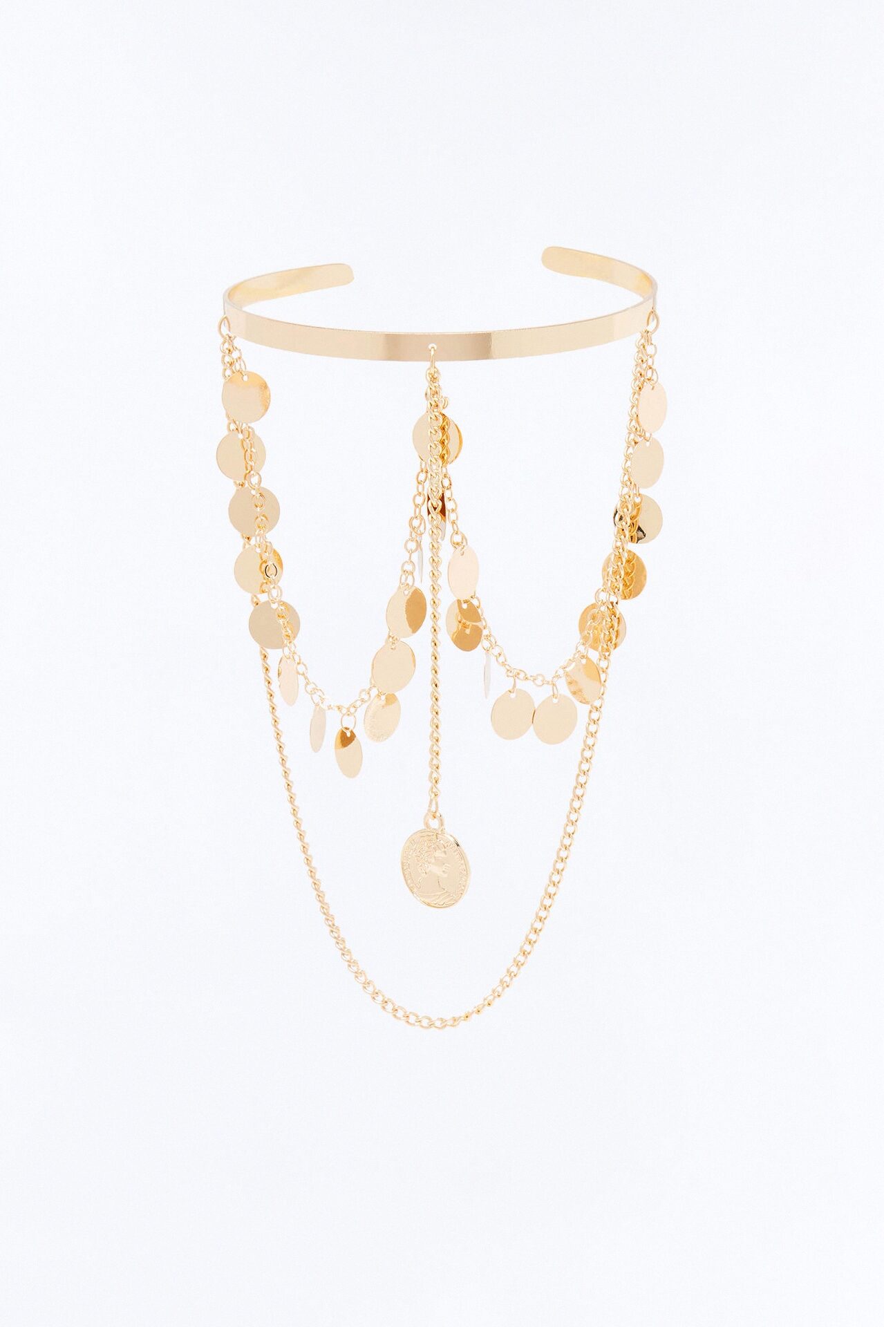 Tide And Terra Arm Cuff - Gold