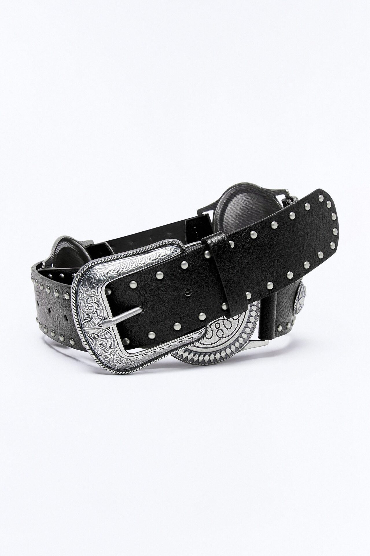 Out And Dirty Western Style Belt - Black