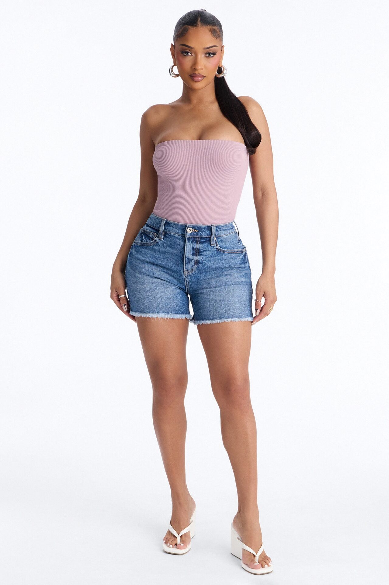 Kimberly Seamless Tube Top - Lilac