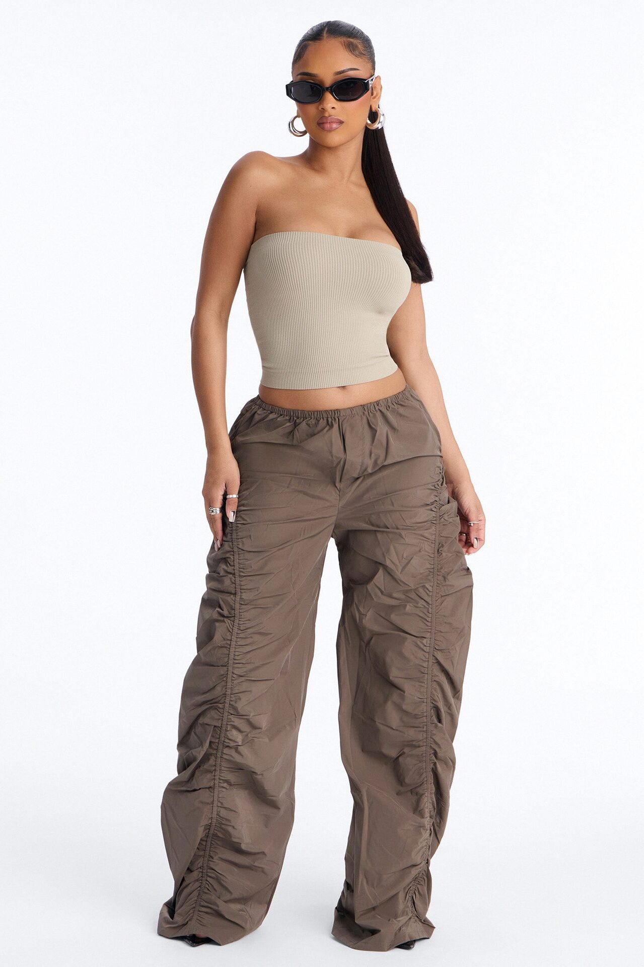 Kimberly Seamless Tube Top - Olive