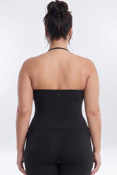 ButterSoft Adjustable Halter Tank - Black