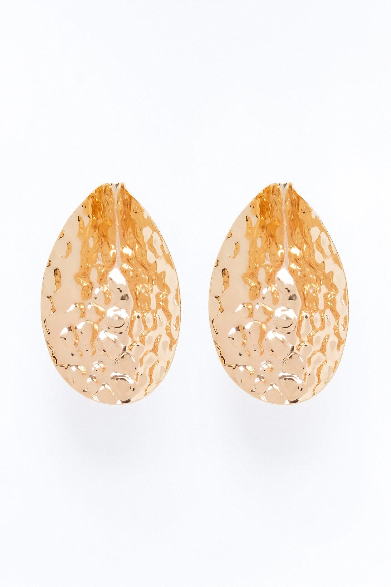 Wave After Wave Drop Earrings - Gold