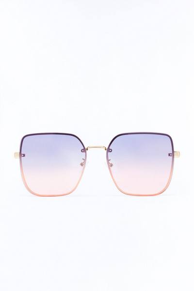 Sour Power Cat Eye Sunglasses - Pink/combo