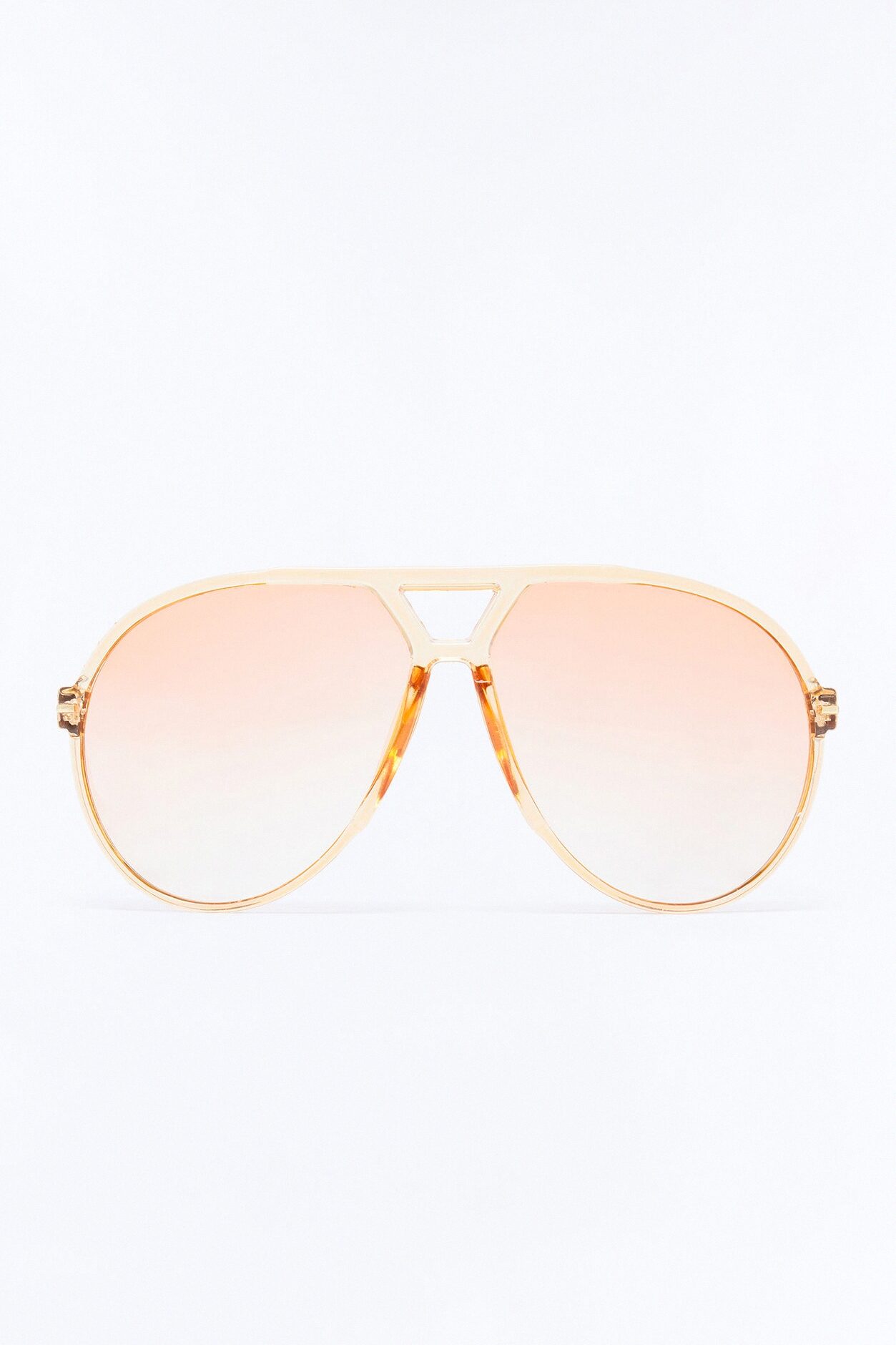 Thick Heat Aviator Sunglasses - Orange/combo