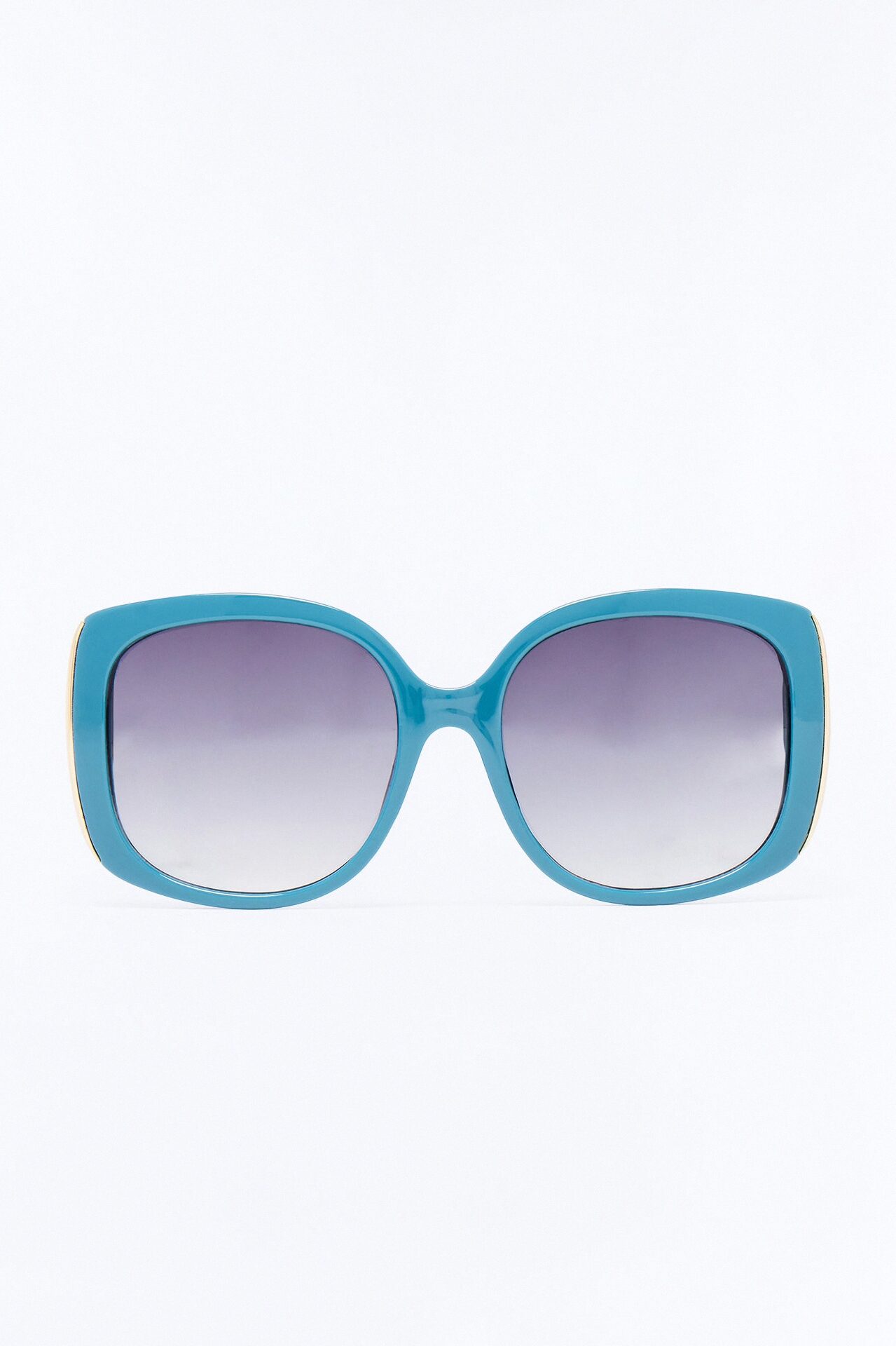 Angel Eyes Square Sunglasses - Blue