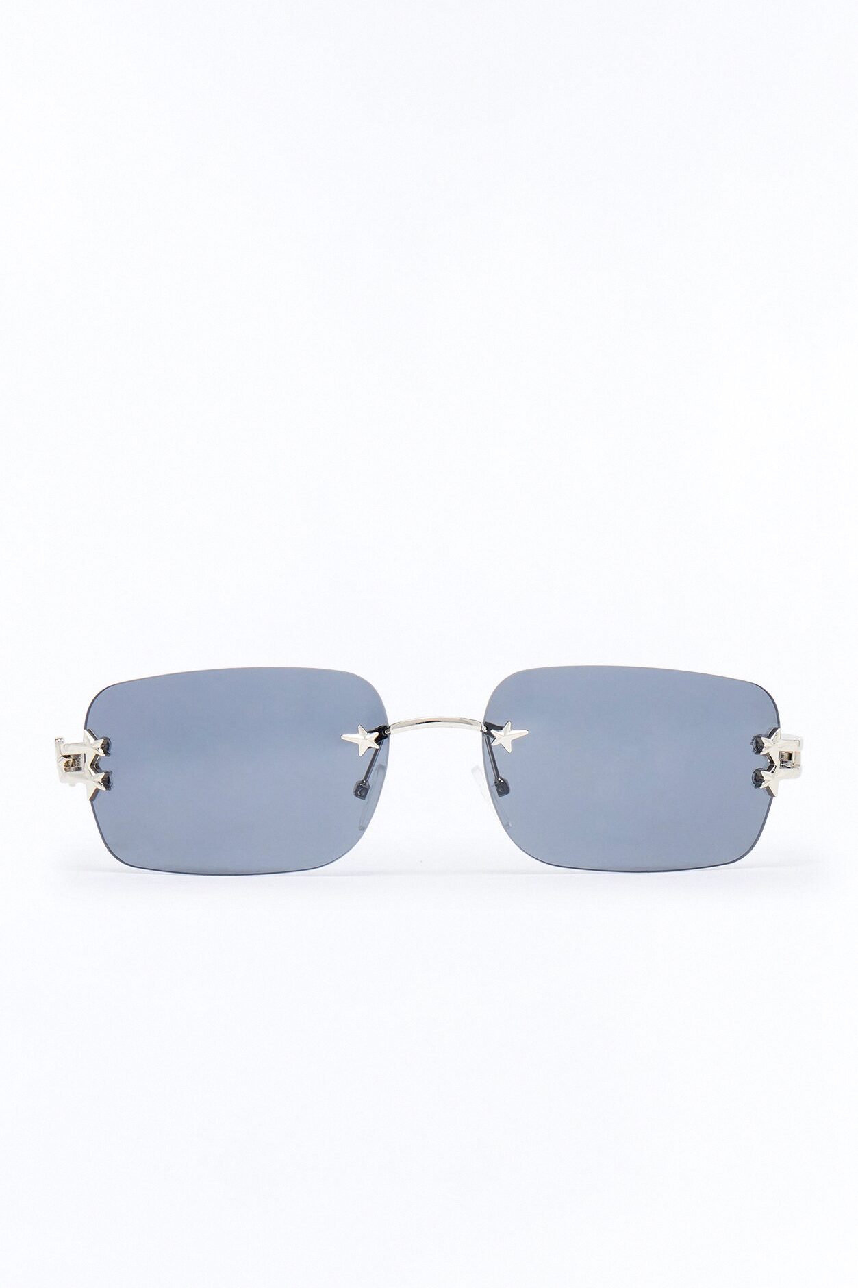 Star Dust Sunglasses - Black/Silver