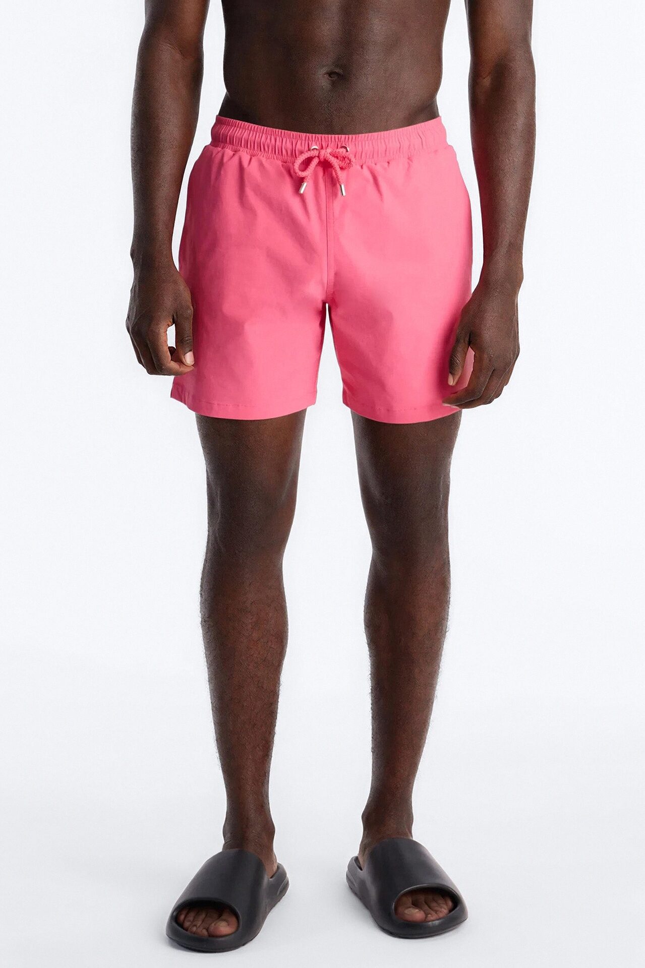 Montez Stretch Swim Trunk 6″ - Hot Pink