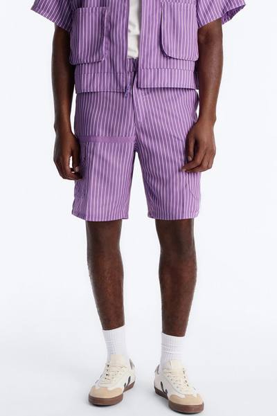 Relaxed Desert Dunes Cargo Short - Purple