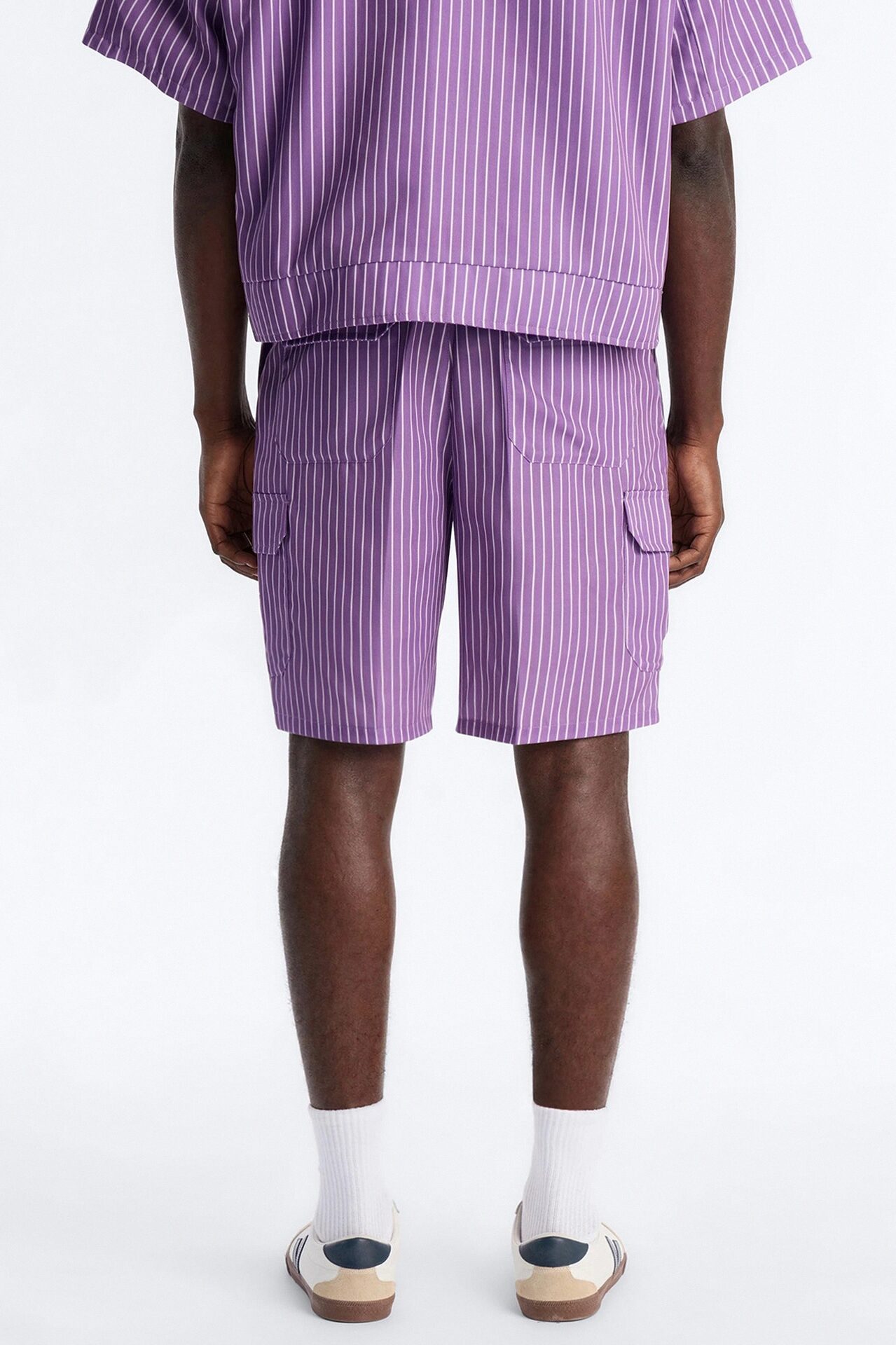 Relaxed Desert Dunes Cargo Short - Purple