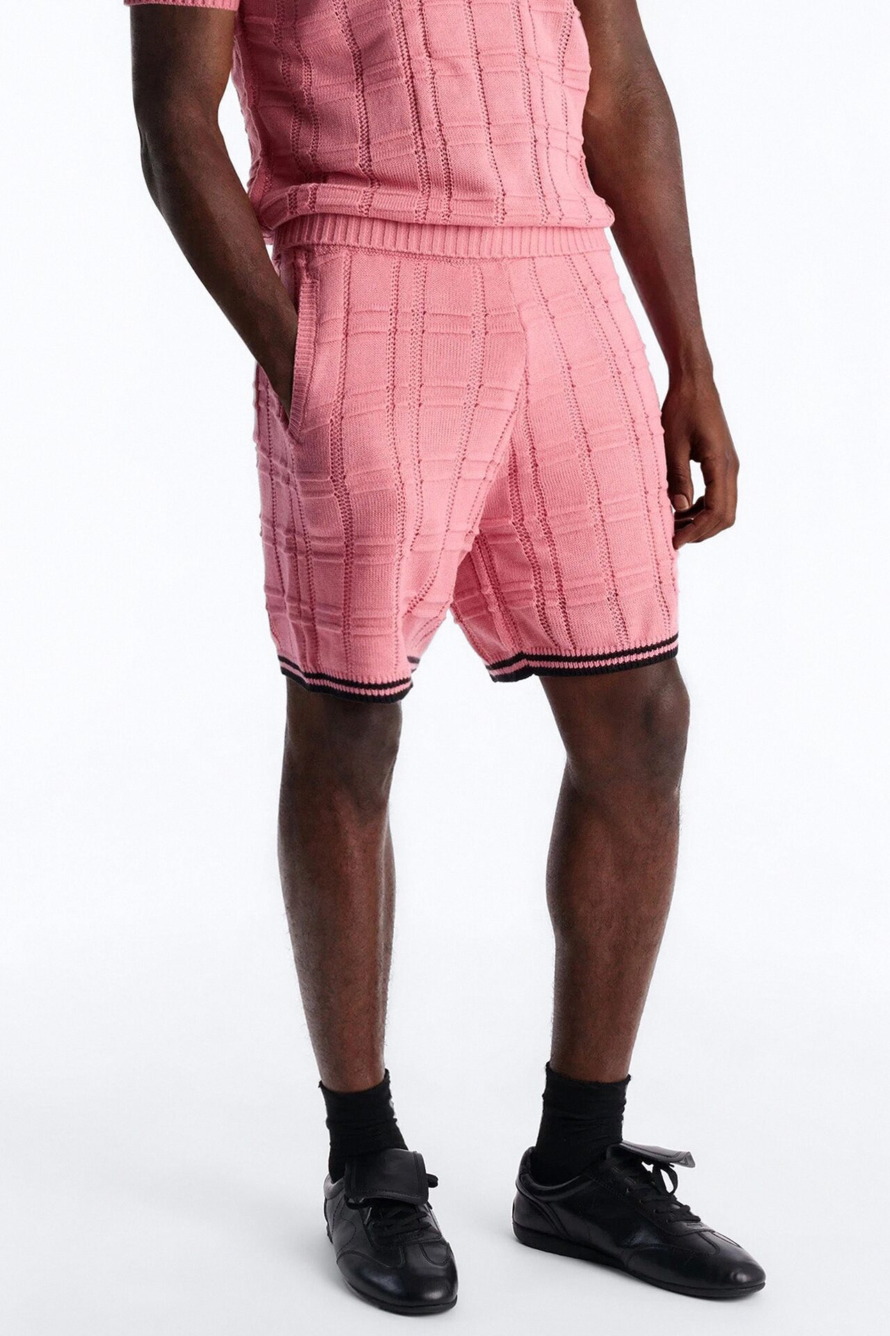 Relaxed Riviera Knit Short - Pink