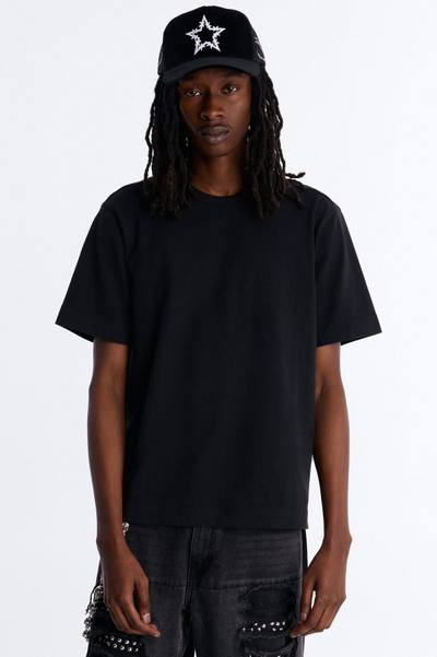 Boxy Soft Washed 250 GSM Tee - Black Wash