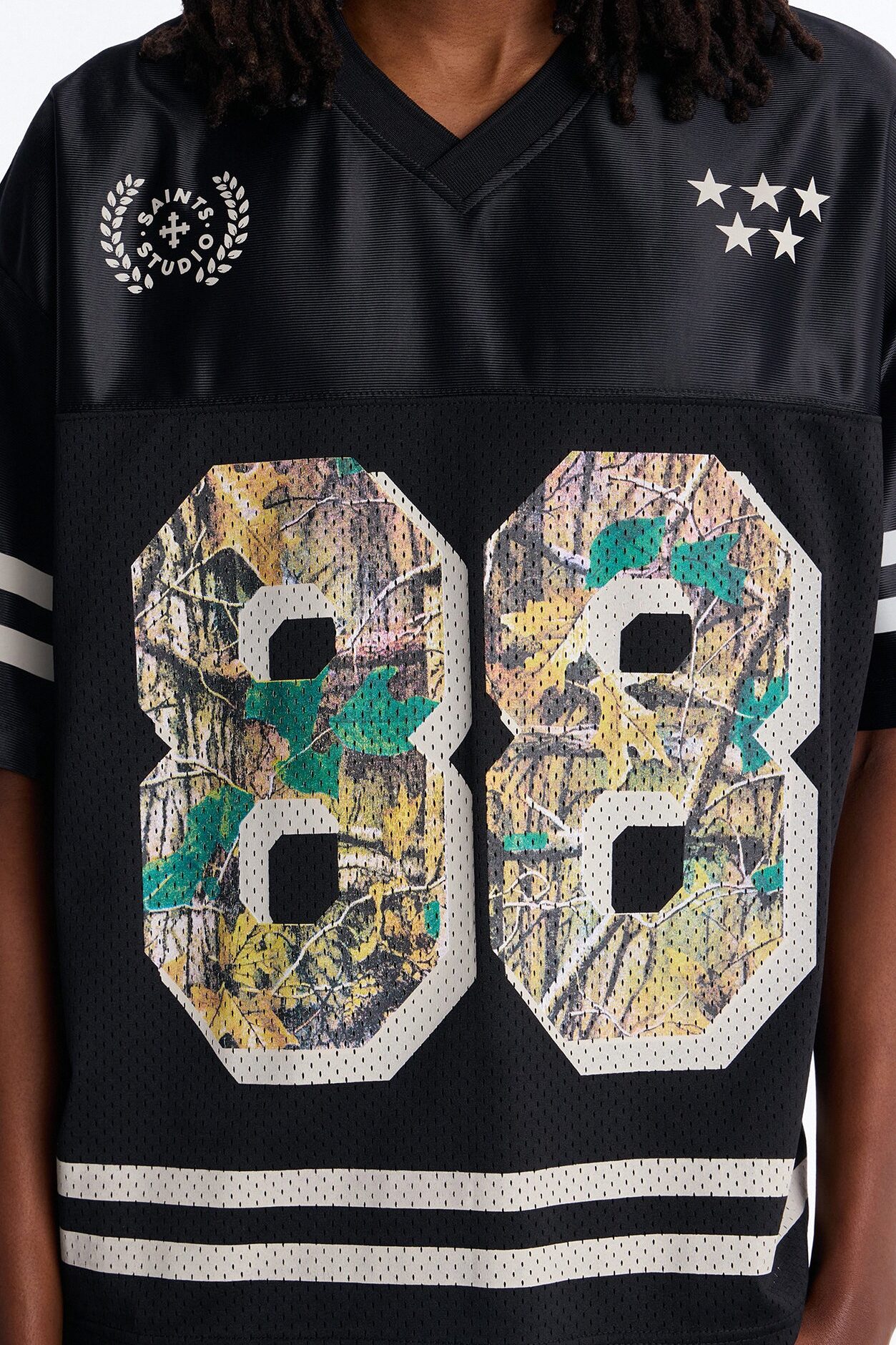 Saint Studio 88 Football Jersey - Black