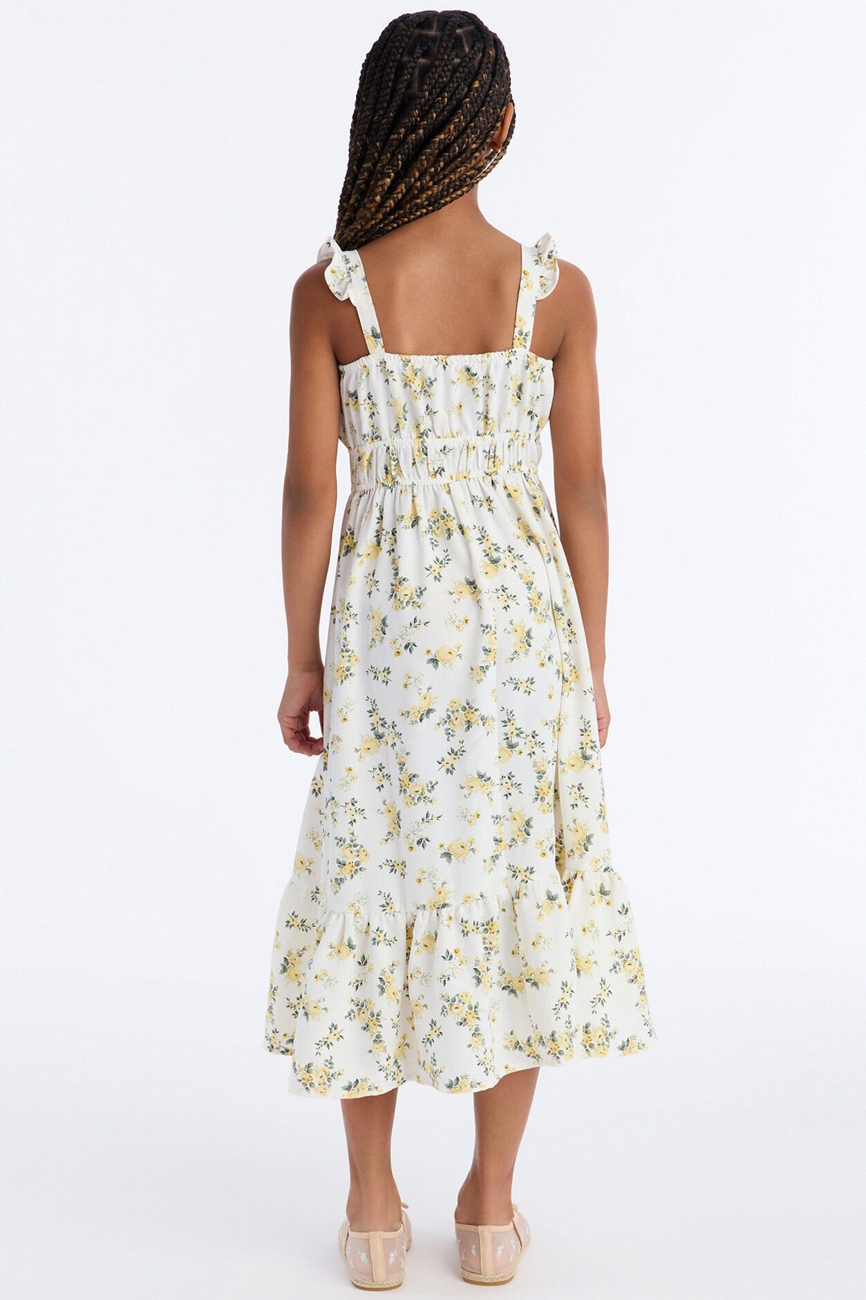 Mini Feeling Grateful Dress - White/combo