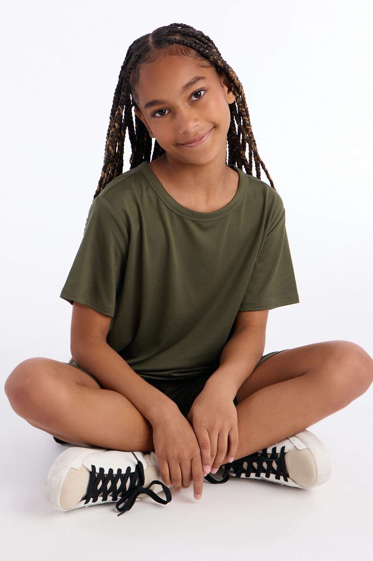 Mini Weekend Vibes Short Set III - Olive