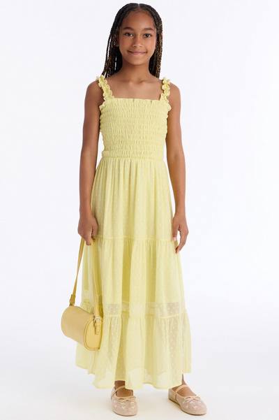 Mini Enjoying The Sunshine Dress - Yellow