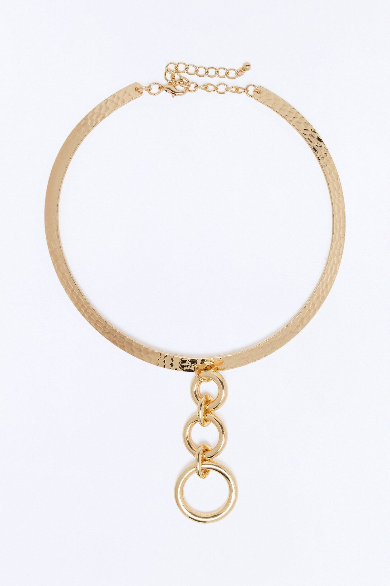Wander Over Choker Necklace - Gold