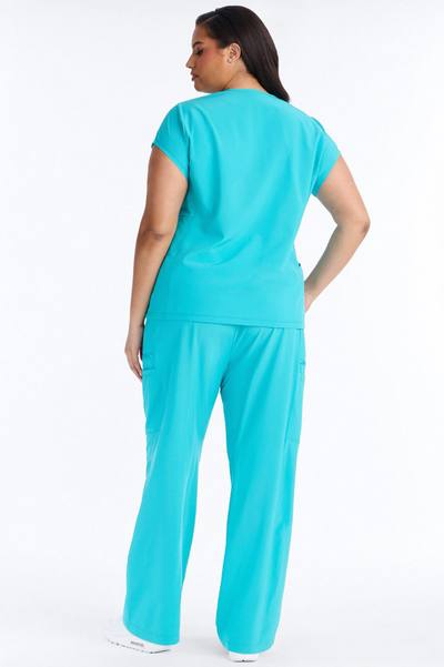 Wrap It Up Scrub Set - Teal