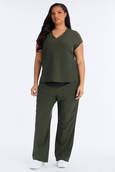 Wrap It Up Scrub Set - Olive