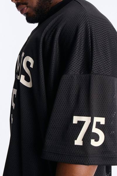Jersey Fit Paris 75 V-Neck Shirt - Black