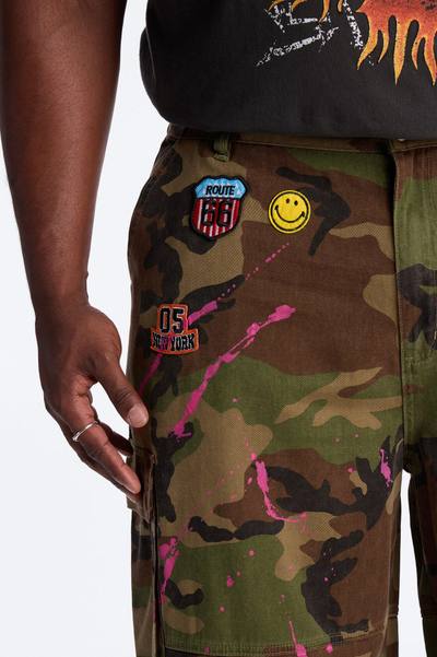 Baggy Art Collide Short - Camouflage