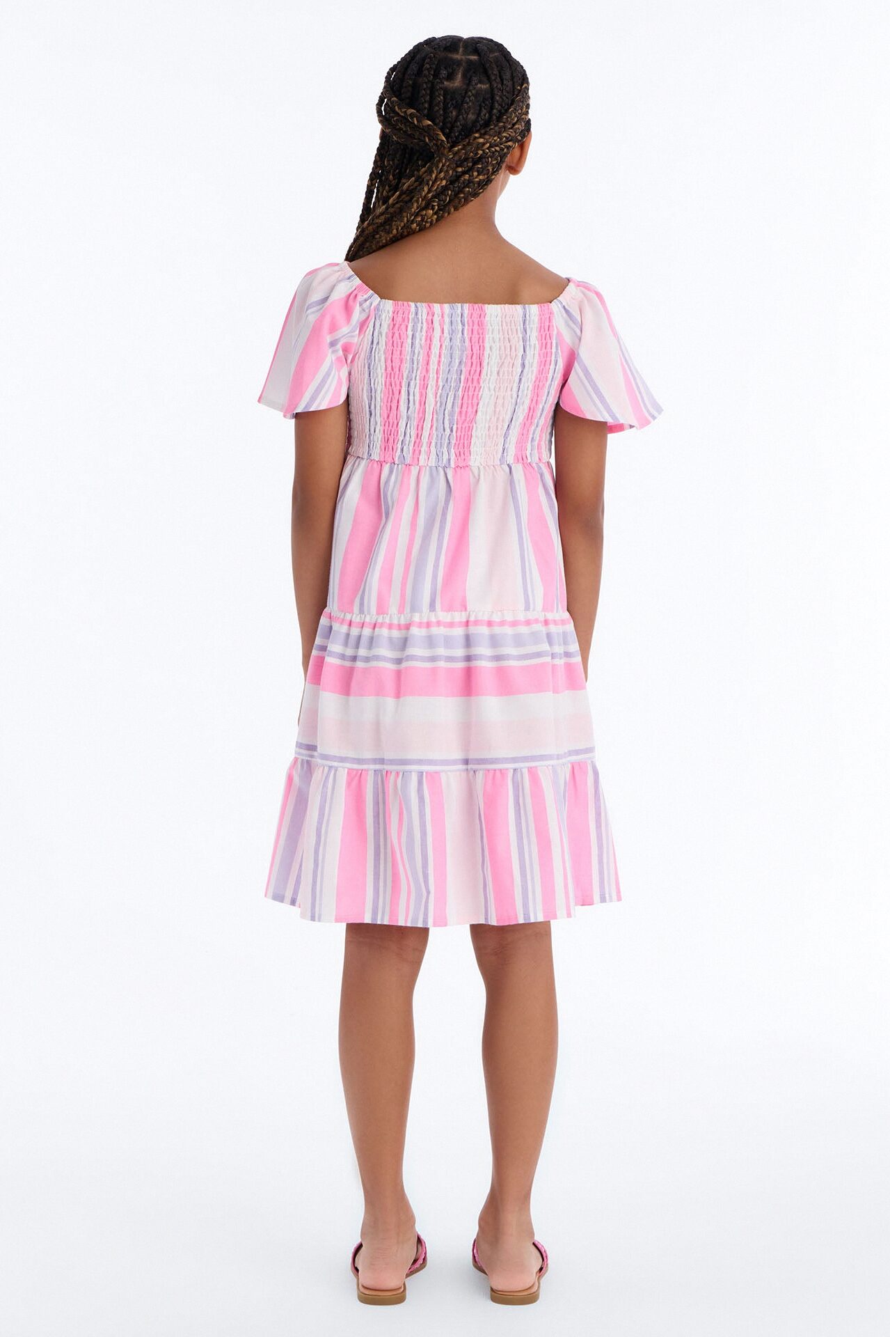 Mini Sunny Afternoon Dress - Pink/combo