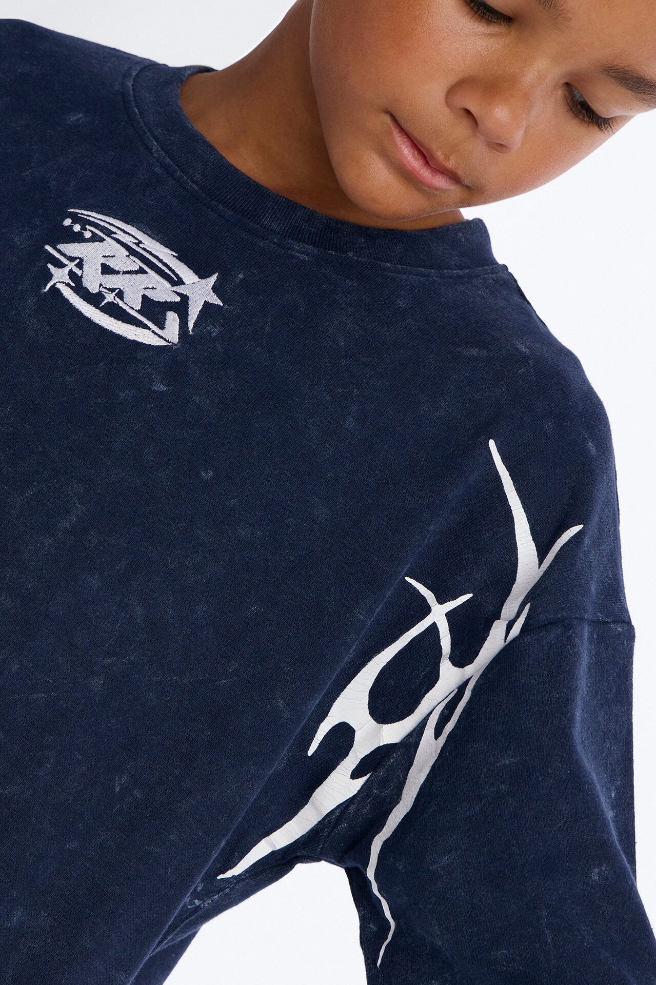 Mini Royalty Rule Short Sleeve Tee - Navy