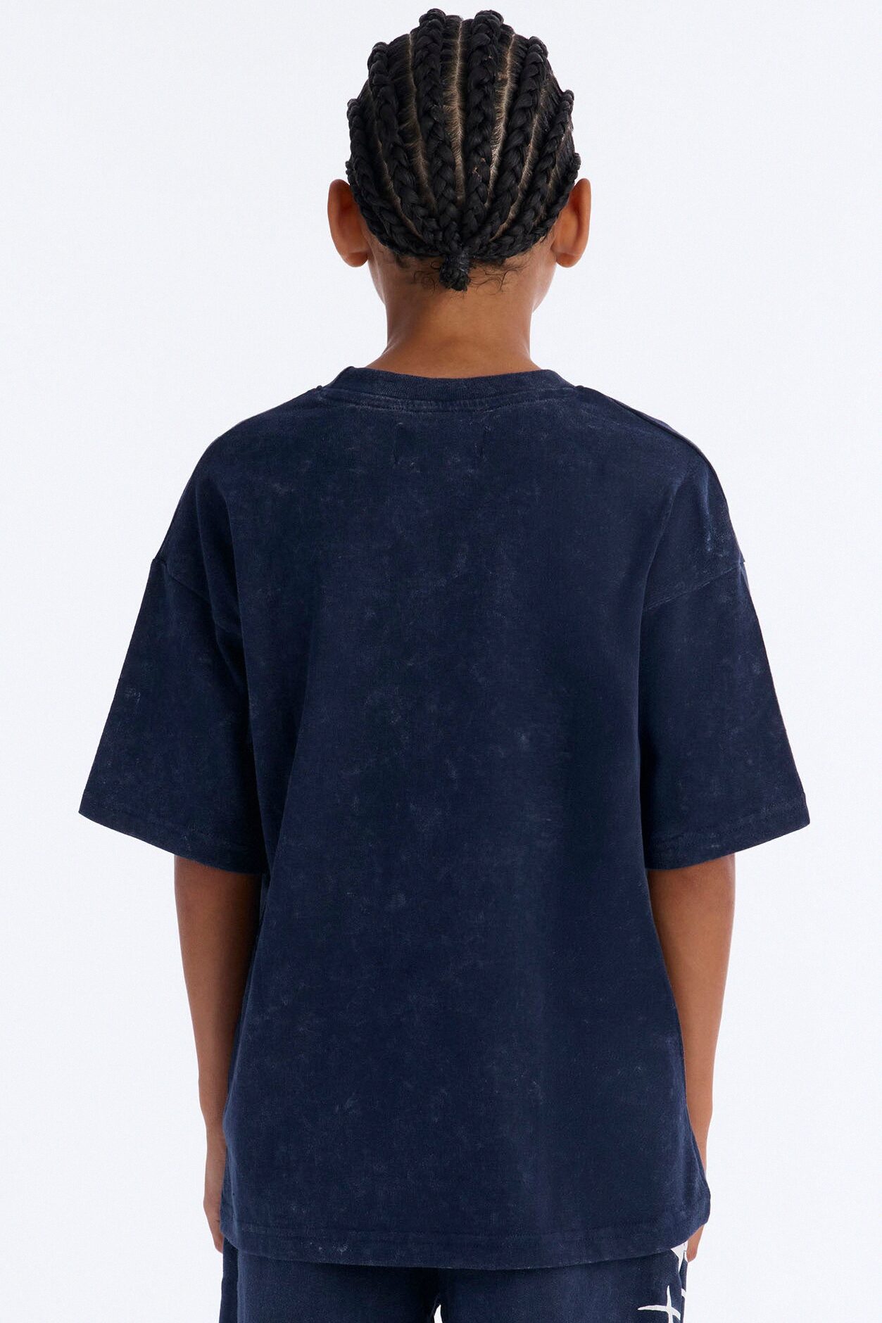 Mini Royalty Rule Short Sleeve Tee - Navy