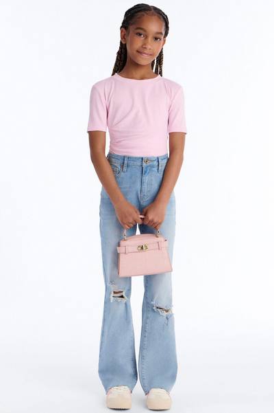Mini All Yours Stretch Bootcut Jean - Light Wash