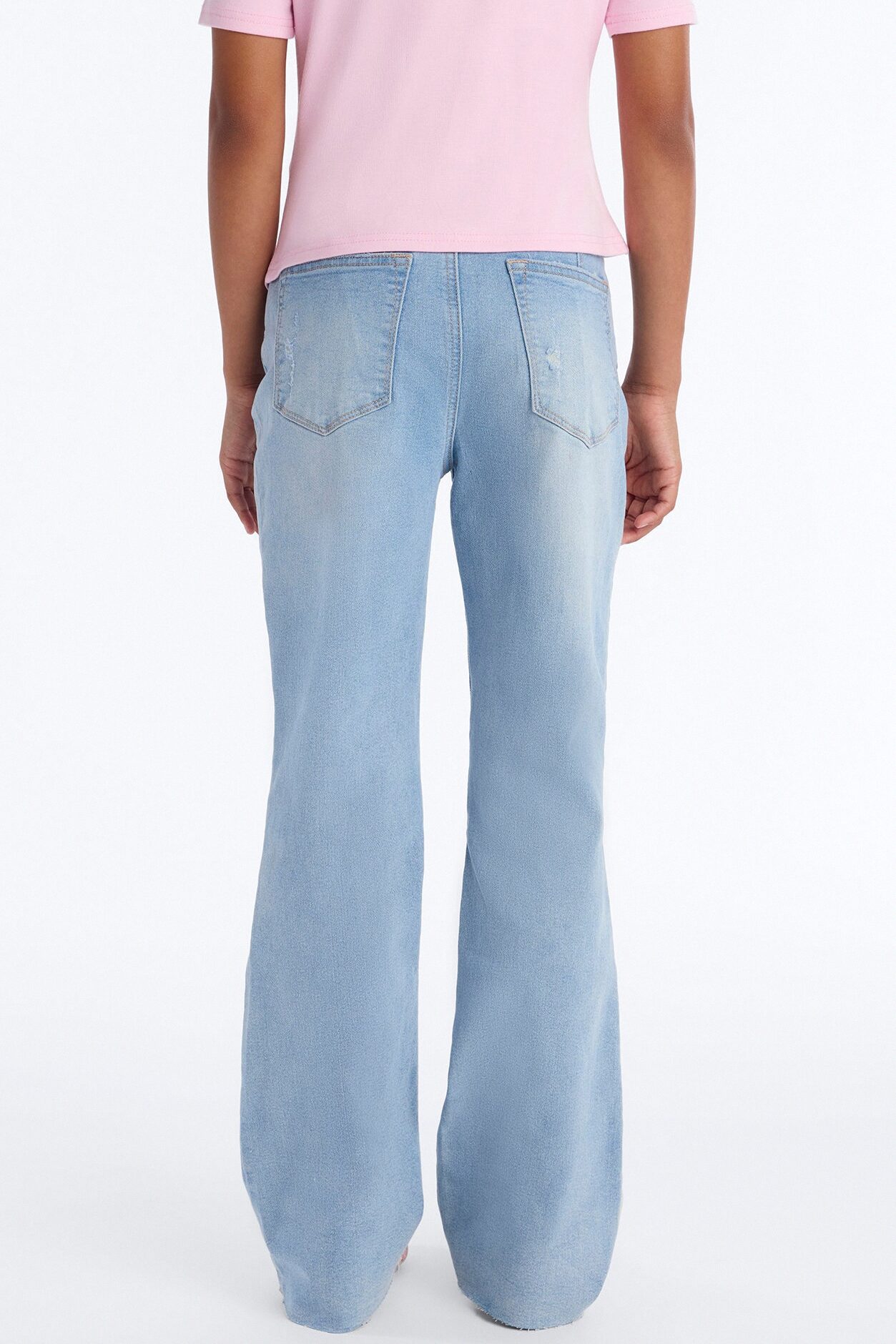 Mini All Yours Stretch Bootcut Jean - Light Wash