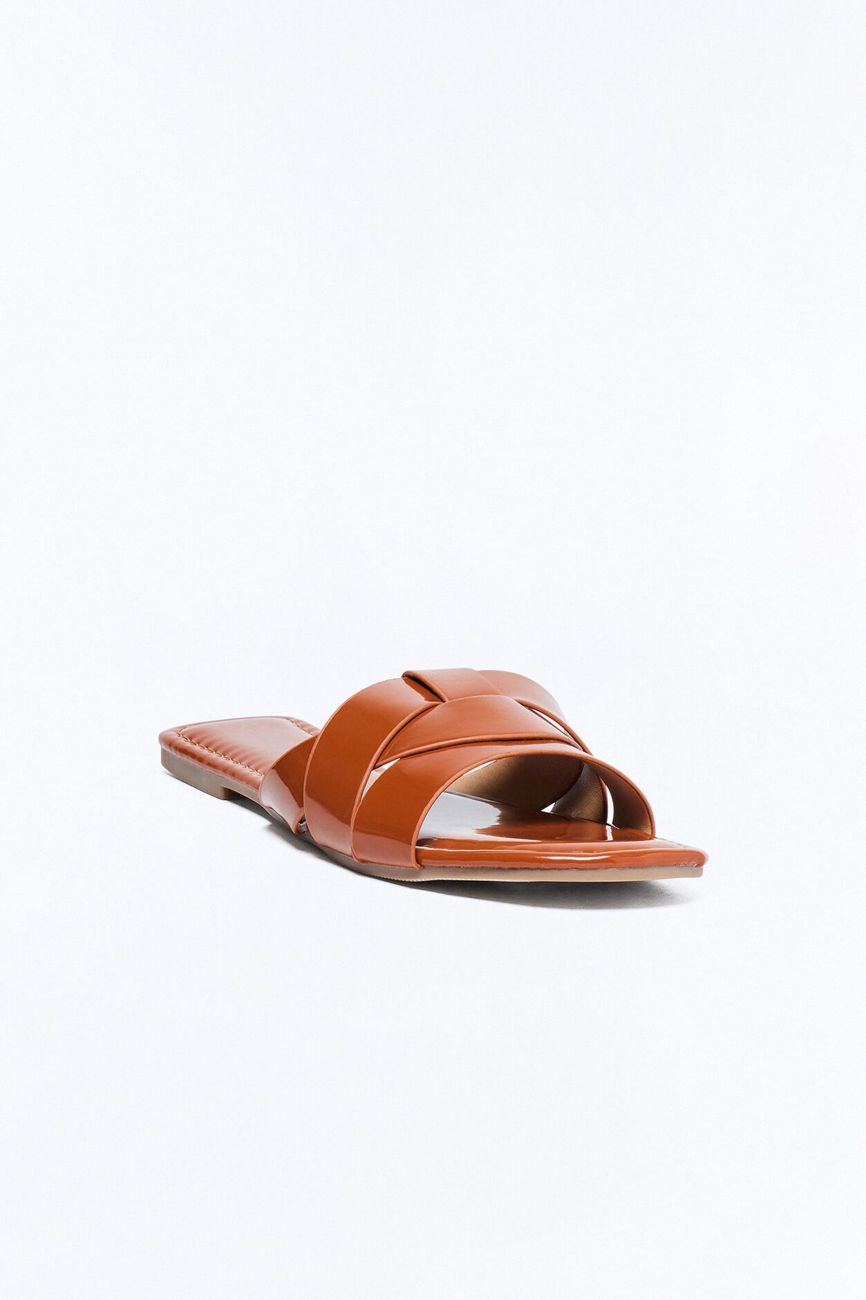 Antonia Slip On Sandals - Camel