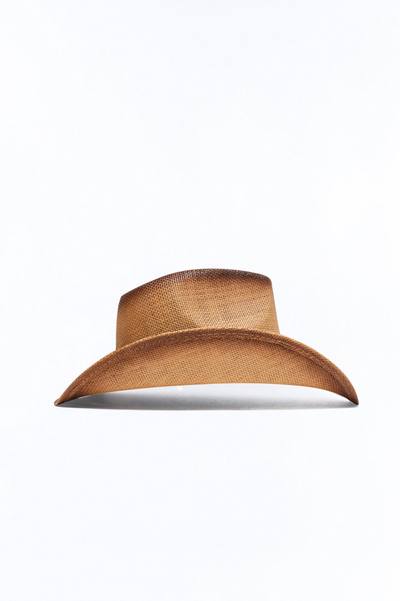 Bad Bull Energy Straw Cowboy Hat - Tan