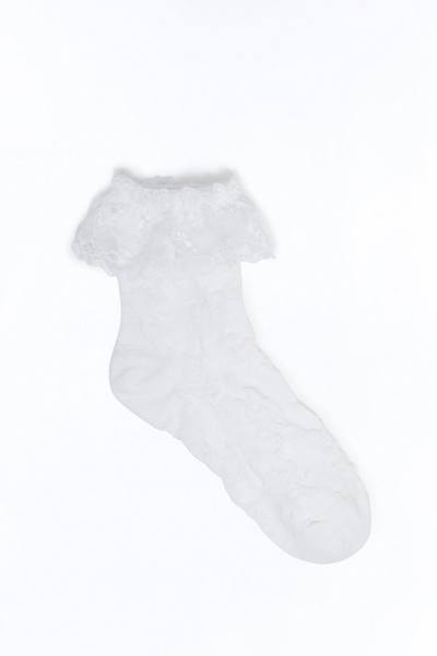 Mini Floral Dreams Socks - White