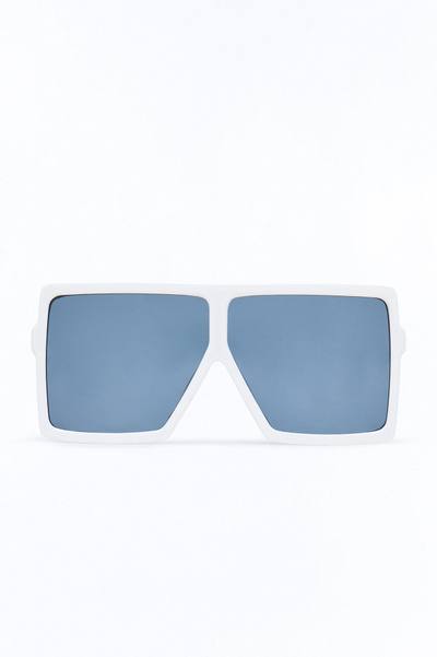 Be There Or Be Square Sunglasses - Ivory