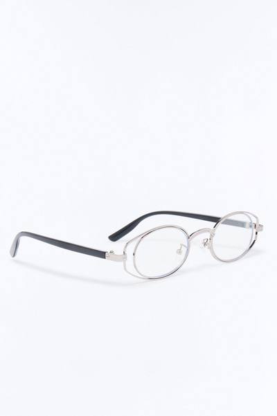 Clear As Can Be Glasses - Silver