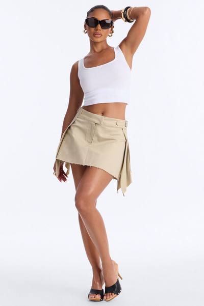 City Girl Micro Mini Skort - Tan